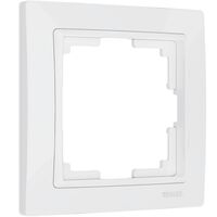 Рамка на 1 пост (белый, Basic) / W0012001