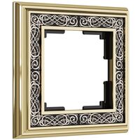 Рамка на 1 пост (золото/черный, Palacio Gracia) / W0011430