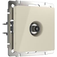 ТВ-розетка оконечная (слоновая кость) / W1183003