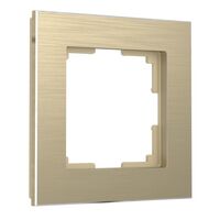 Рамка на 1 пост (шампань, Aluminium) / W0011711