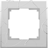 Рамка на 1 пост (серебряный, Vitel) / WL06-Frame-01