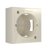 Коробка для накладного монтажа (слоновая кость) / W8000003