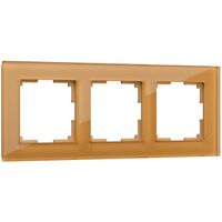 Рамка на 3 поста (бронзовый, Favorit) / WL01-Frame-03