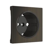 Накладка для розетки IP20 (бронзовый) / W1179012