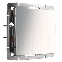 Выключатель одноклавишный (глянцевый никель) / W1110002