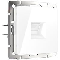 Розетка Ethernet RJ-45 (белая) / W1181001