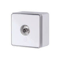 ТВ-розетка оконечная Gallant (белая) / WL15-21-01