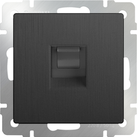 Розетка Ethernet RJ-45 (графит рифленый) / WL04-RJ-45