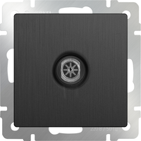 ТВ-розетка оконечная (графит рифленый) / WL04-TV