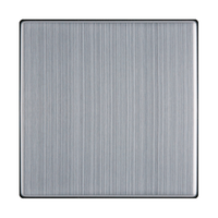 Клавиша для выключателя перекрестного (глянцевый никель) / WL02-SW-1G-C-CP