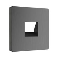 Накладка для RJ11 (графит рифленый) / WL04-RJ-11-CP