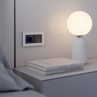 Рамка на 2 поста (белый/черный, Split) / W0023068