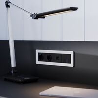 Рамка на 4 поста (белый/черный, Split) / W0043068