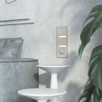 Выключатель одноклавишный проходной (дымчатый) / W1212004