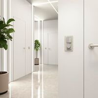 Выключатель двухклавишный проходной (дымчатый) / W1222004