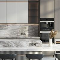 Розетка с заземлением (дымчатый) / W1271004