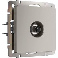 ТВ-розетка оконечная (дымчатый) / W1283004