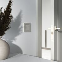 Сенсорный выключатель одноклавишный с подсветкой (дымчатый) / W4512014