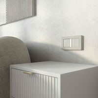 Сенсорный выключатель одноклавишный с подсветкой (дымчатый) / W4512014