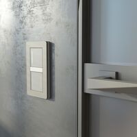 Сенсорный выключатель одноклавишный с подсветкой (дымчатый) / W4512014