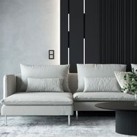 Умный сенсорный выключатель одноклавишный (дымчатый) / W4513641