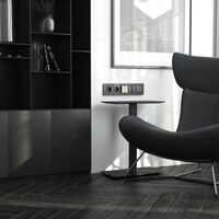 Рамка на 5 постов (черный алюминий, AluMax) / Werkel W0053508