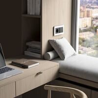 Рамка на 2 поста (белый/черный, Split) / W0023068