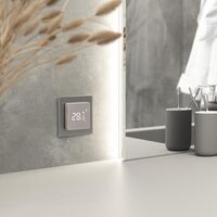 Сенсорный терморегулятор для теплого пола Wi-Fi (дымчатый) / W1151217