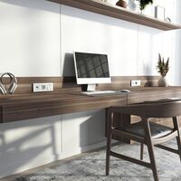 Розетка Ethernet RJ-45 cat. 6A экранированная (белый) / W5120101