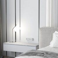 Розетка четверная с заземлением и шторками Gallant (белая) / W5072210