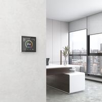 Умный сенсорный терморегулятор с LCD дисплеем (белый) / W1851101