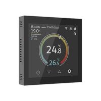 Умный сенсорный терморегулятор с LCD дисплеем (черный) / W1851108