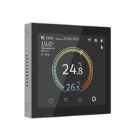 Умный сенсорный терморегулятор с LCD дисплеем (дымчатый) / W1851108