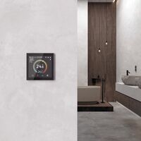 Умный сенсорный терморегулятор с LCD дисплеем (дымчатый) / W1851108