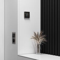 Умный сенсорный терморегулятор с LCD дисплеем (дымчатый) / W1851108