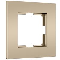 Рамка на 1 пост (шампань, Slab) / W0012911