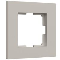 Рамка на 1 пост (дымчатый, Slab) / W0012917