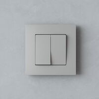 Рамка на 1 пост (дымчатый, Slab) / W0012917