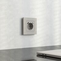 Рамка на 1 пост (дымчатый, Slab) / W0012917