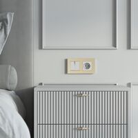 Рамка на 2 поста (шампань, Slab) / W0022911