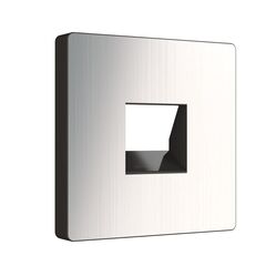 Накладка для RJ45 и RJ11 (глянцевый никель) / WL02-RJ-CP