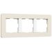Рамка на 3 поста (айвори/белый, Split) / W0033066
