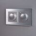 Рамка на 2 поста (алюминий, Aluminium) / WL11-Frame-02