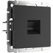 Розетка Ethernet RJ-45 (черный матовый) / W1181008