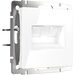 Розетка двойная Ethernet RJ-45 (белый) / W1181101