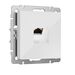 Розетка Ethernet RJ-45 cat. 6A экранированная (белый) / W5120101