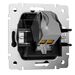 Розетка Ethernet RJ-45 cat. 6A экранированная (черный матовый) / W5120108